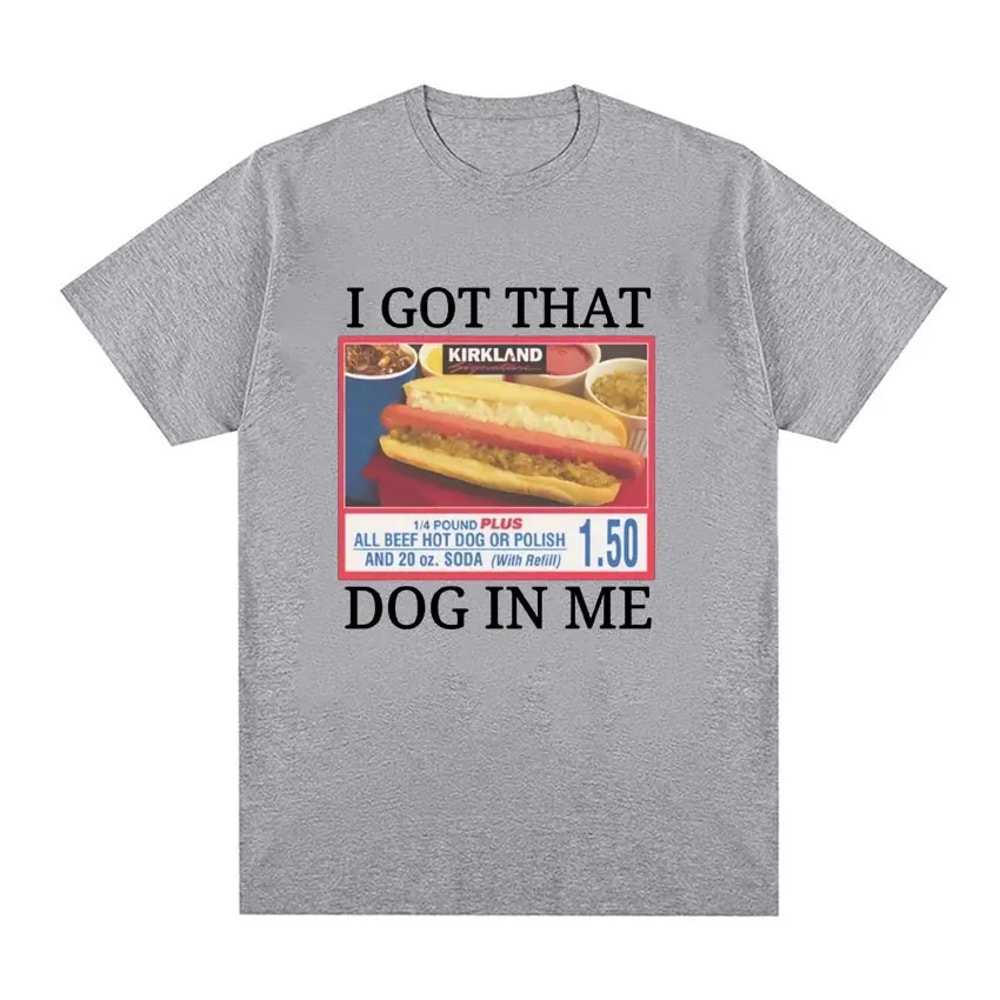 Funny Kirkland Me Costco Graphic T Shirt Dog Meme Tee Shirt Men's Women's Vintage T-shirt