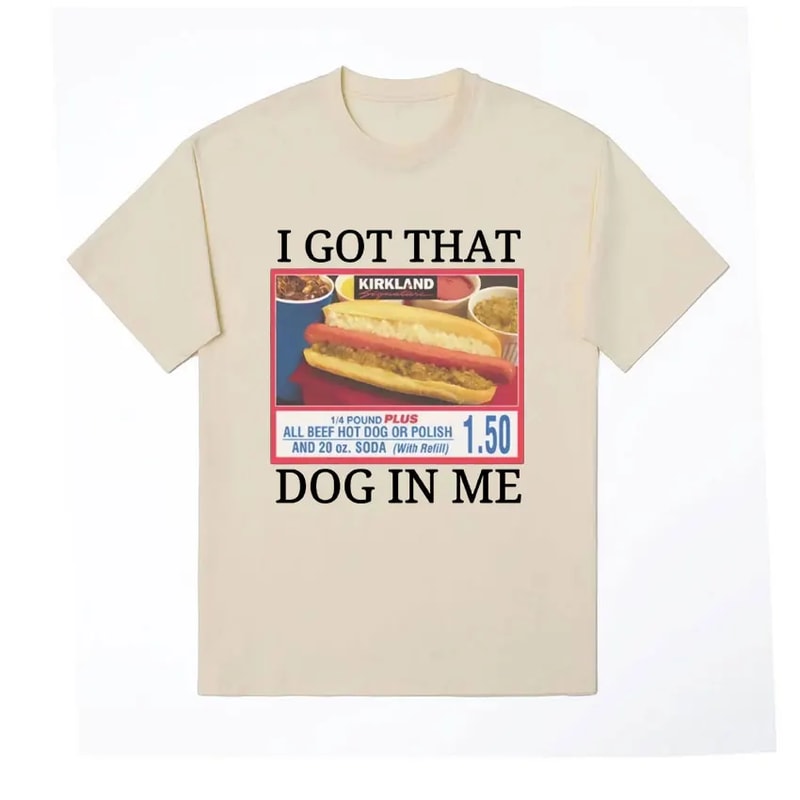 Funny Kirkland Me Costco Graphic T Shirt Dog Meme Tee Shirt Men's Women's Vintage T-shirt