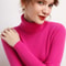 Knitted Pullover Sweater For Women Korean Slim Fit High Neck Sweater 2
