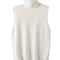 Wool Knitwear Sleeveless Pullovers Turtleneck Sweater, Fashion Waistcoat Vest Tops for Spring Autumn Winter