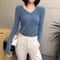 Fashion Clothes, Autumn Winter Women Sweaters, Solid Jersey Tops