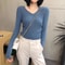 Fashion Clothes, Autumn Winter Women Sweaters, Solid Jersey Tops