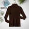 Casual Women Turtleneck Sweater Winter Fashion Pullover Knit Jumper Black Ladies Basic Solid Elastic Tops