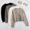 Long Sleeve Twist Knitted Sweater Cardigan Women Coats Autumn Winter Warm Korean Fashion Jacket