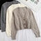 Long Sleeve Twist Knitted Sweater Cardigan Women Coats Autumn Winter Warm Korean Fashion Jacket