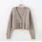 Long Sleeve Twist Knitted Sweater Cardigan Women Coats Autumn Winter Warm Korean Fashion Jacket