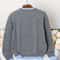Gray Soft Knitted Sweater Top, Autumn and Winter New Fashion Woman Sweater, Casual and Versatile Button-up Cardigan Jack
