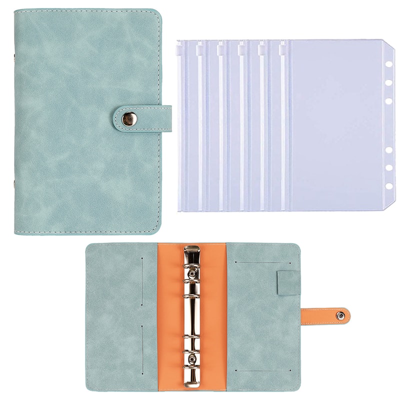 PU Looseleaf Binder Planner Cover Diary Agenda Paper School Handbook 5