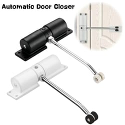 durable metal door closer adjustable heavy duty safety spring for quiet hinged doors