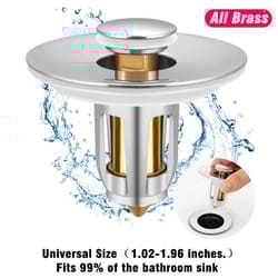 bathroom sink strainer bathtub stopper hair catcher bounce core drain filter bath plug tool