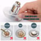 Bathroom Sink Strainer Bathtub Stopper Hair Catcher Bounce Core Drain Filter Bath Plug Tool