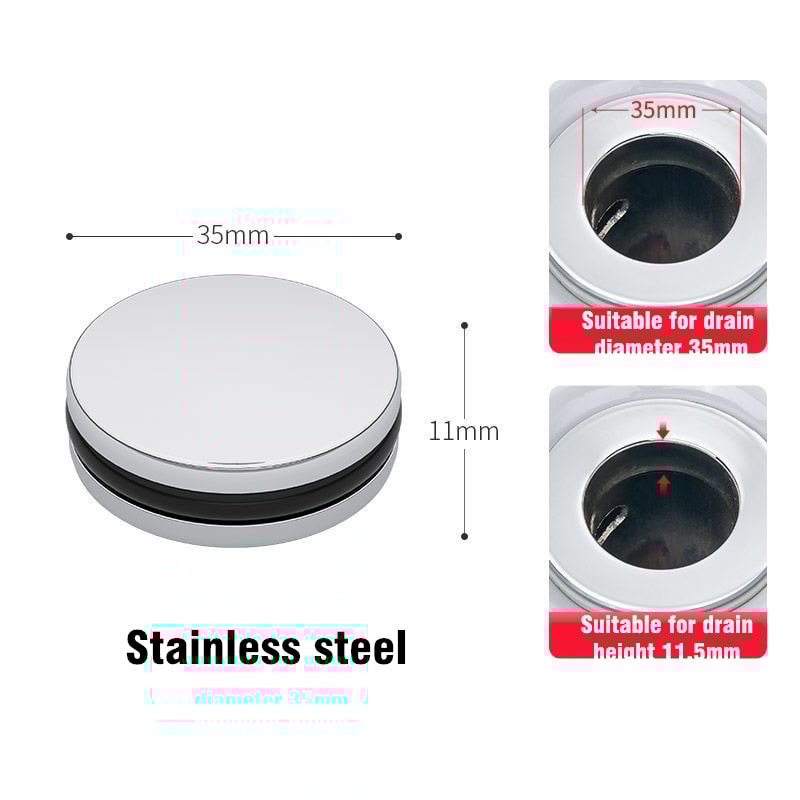 Bathroom Sink Strainer Bathtub Stopper Hair Catcher Bounce Core Drain Filter Bath Plug Tool