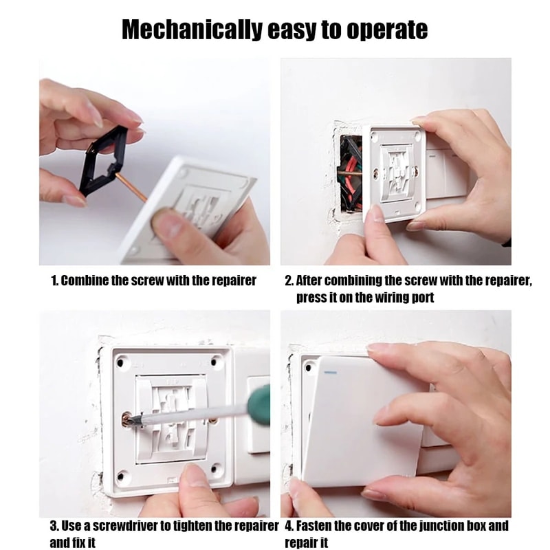Fixed Wall Repair Box Support Rod for Dark Box Repair and Replacement
