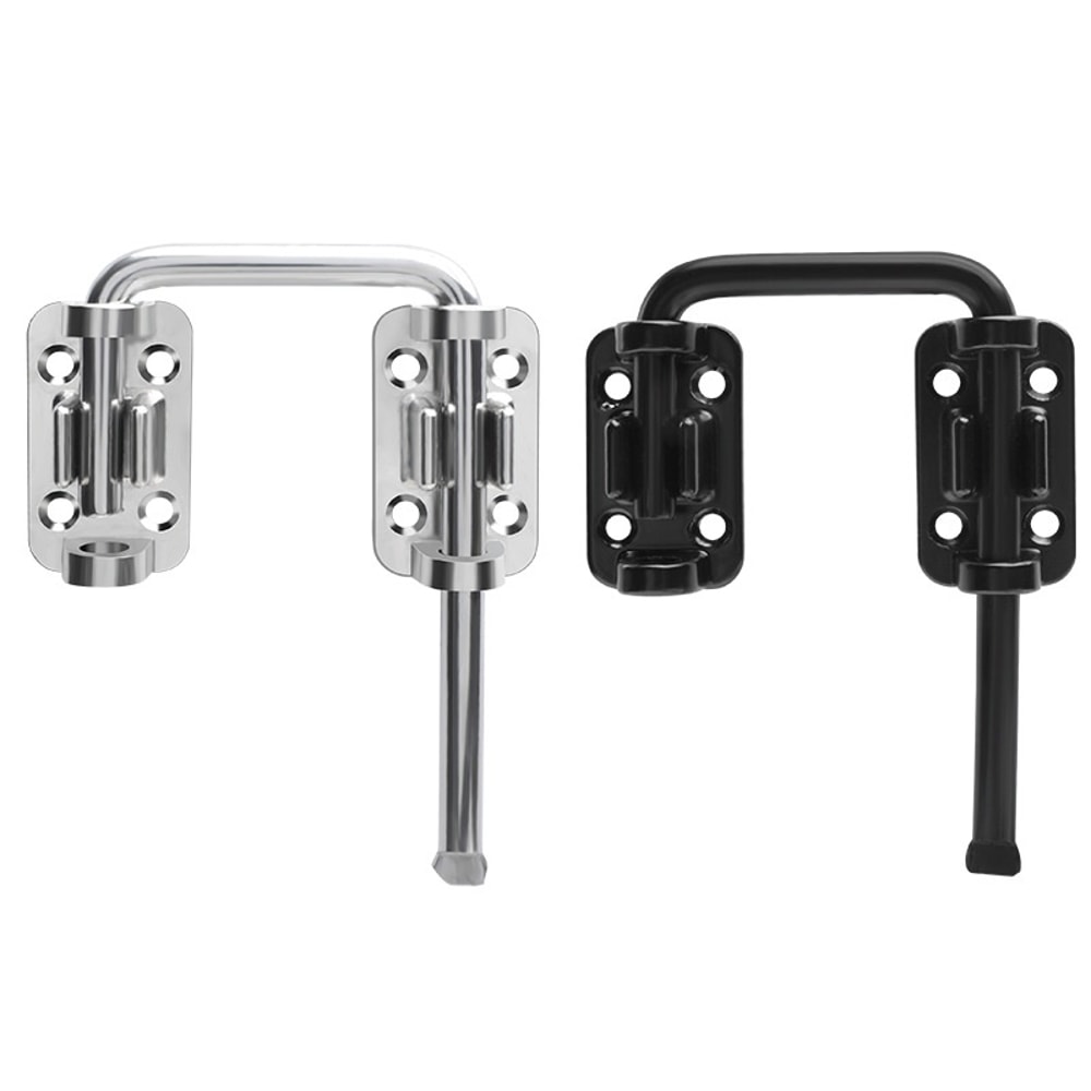 Patio Sliding Door Loop Locks, Zinc Alloy Door Latch Lock, Universal Doors Bolt, Gate Lock Hardware