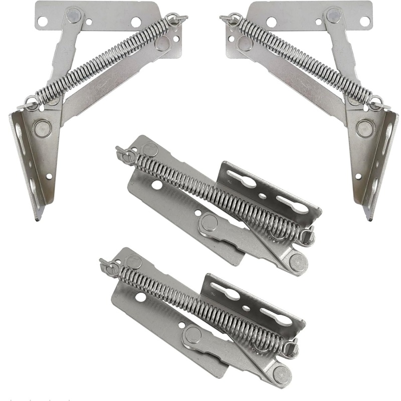Triangular Spring Sofa Bed Hinge Flap Support Adjustable LiftUp Hinges 4