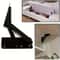Cabinet Door Lift Up Bracket with Spring Hinge, Workbench Hinge Stay Flap Sofa Bed Support