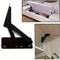Cabinet Door Lift Up Bracket with Spring Hinge, Workbench Hinge Stay Flap Sofa Bed Support