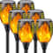 Waterproof Garden Flame Torch Light, Flickering Light for Outdoor Lawn Path Yard Patio Floor Lamp