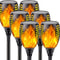 Waterproof Garden Flame Torch Light, Flickering Light for Outdoor Lawn Path Yard Patio Floor Lamp