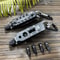 Portable Steel Repair Tool, Multifunctional Mini Screwdriver for Outdoor, EDC Keychain Shape Tool