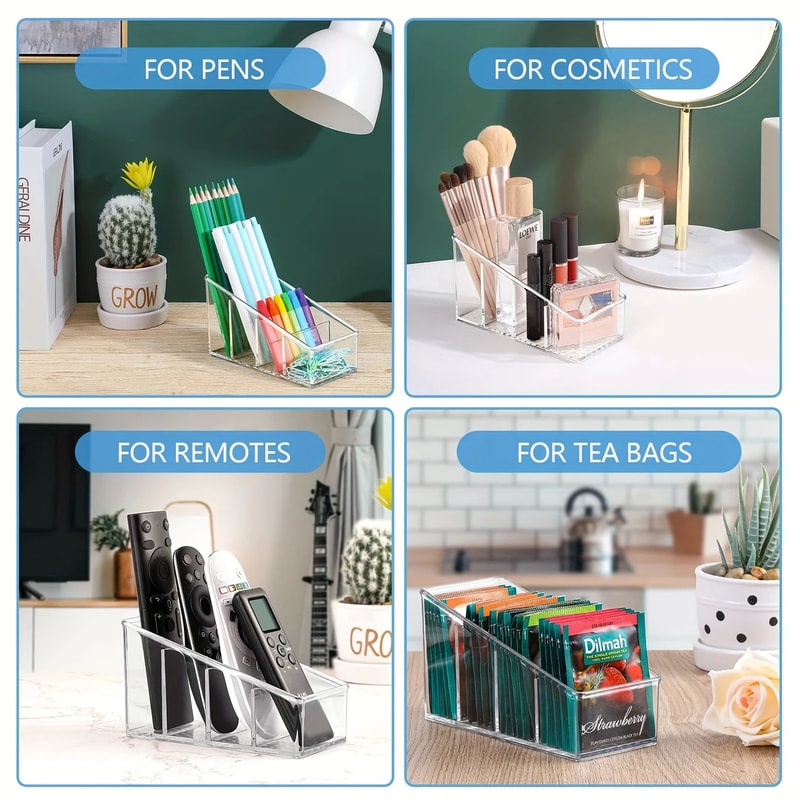 Ideal Compartments for Office, School, and Home Entertainment Organization