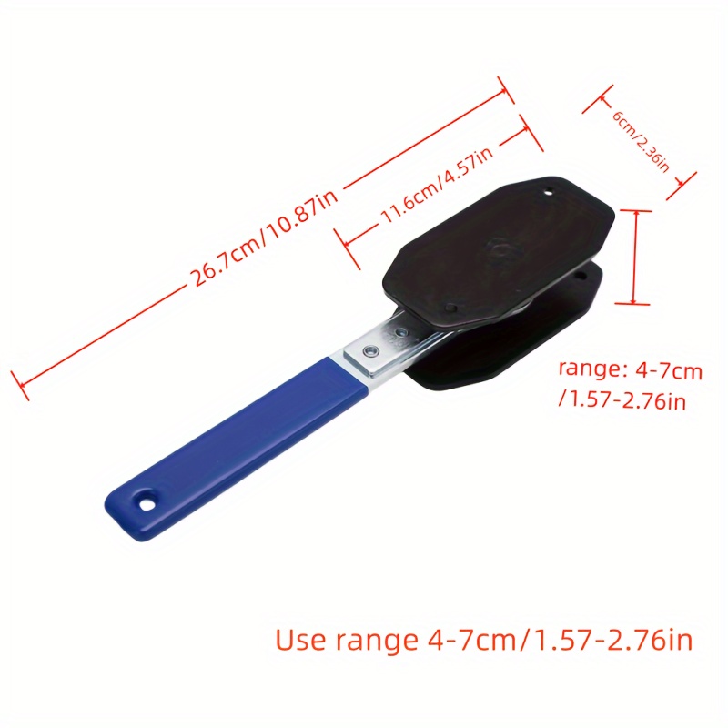 Car Disc Brake Caliper Repair Tool, Steel Press Pad Separator for Ratchet Piston, Single Twin Quad Spreader