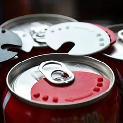 canlock beverage can lid, can cap, soda protector for beverage cans