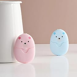 portable soap paper for travel, disposable hand washing soap pack