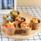 Kraft Paper Muffin Cups for Baking and Serving, Small Kitchen Accessories for Cakes, Pastries, More