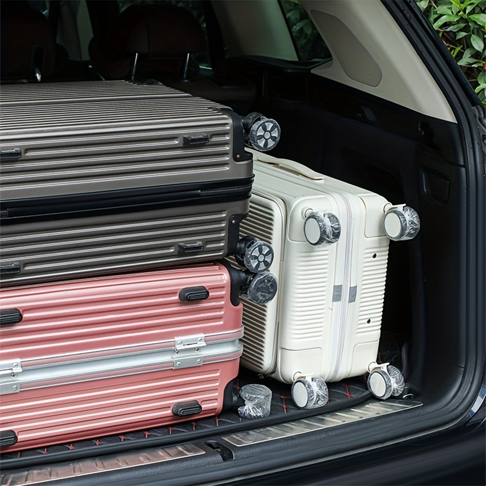 Disposable Travel Accessories For Trolley Cases Luggage Wheel Covers Dustproof Suitcase Protectors 4