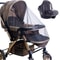 Coverage with Dense Mesh for Enhanced Insect Protection, Polyester Stroller Mosquito Gear