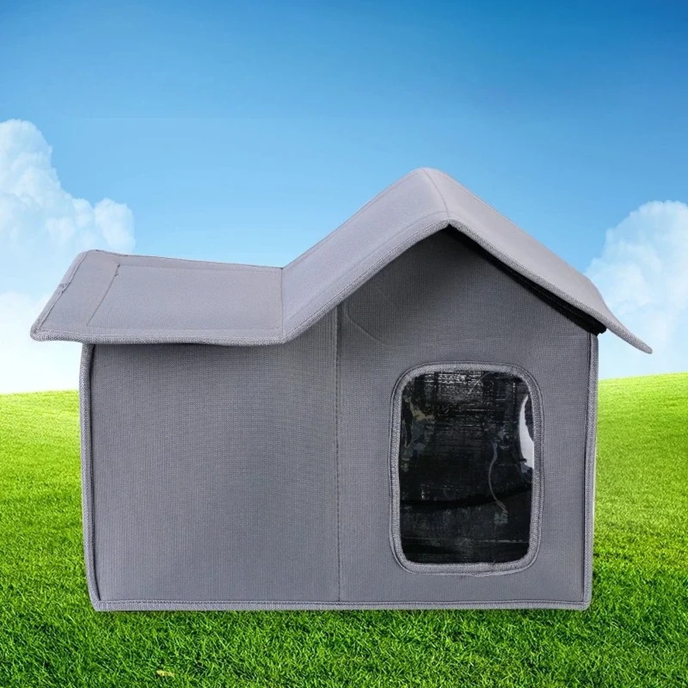 Waterproof Cat Dog Pet Bed, Removable and Washable Design, Universal Convenient Storage Dog House
