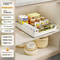 Practical Simple Storage Box with Slide Rail Pull-out, High Temperature Resistant, Nail Free Installation Kitchen