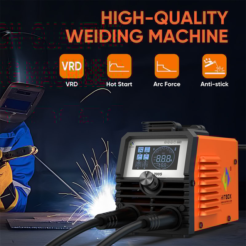 Inverter LED Digital Display Welding Machine Portable Home Welding Tool 4