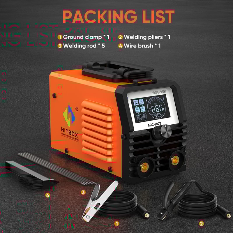 Inverter LED Digital Display Welding Machine Portable Home Welding Tool 6