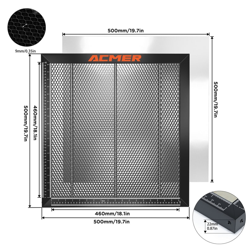 Honeycomb Working Table For Laser Engraver Cutting Machine Diode Cutting 6