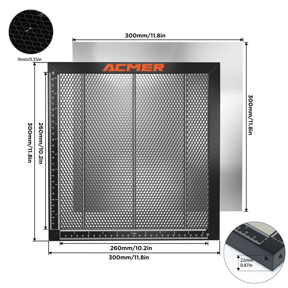 Honeycomb Working Table For Laser Engraver Cutting Machine Diode Cutting 7