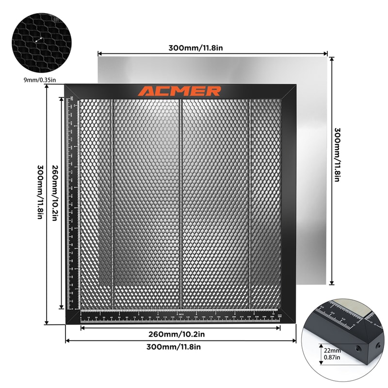 Honeycomb Working Table For Laser Engraver Cutting Machine Diode Cutting 7