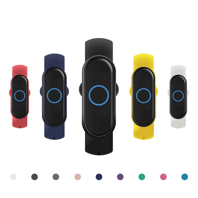 Mi Band Silicone Bracelet Wristband Accessories For Miband Xiaomi Band Strap 1
