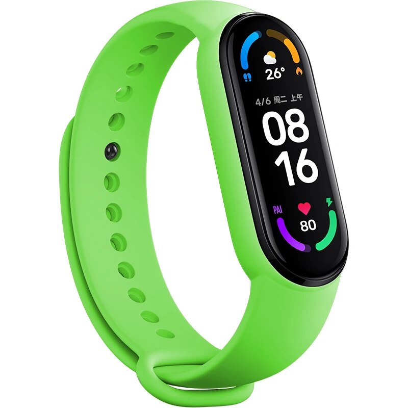 Mi Band Silicone Bracelet Wristband Accessories For Miband Xiaomi Band Strap 6