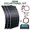 High Efficiency Solar Panels Kit With Flexible Design And Battery Charger Module 0