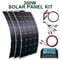 High Efficiency Solar Panels Kit With Flexible Design And Battery Charger Module 0