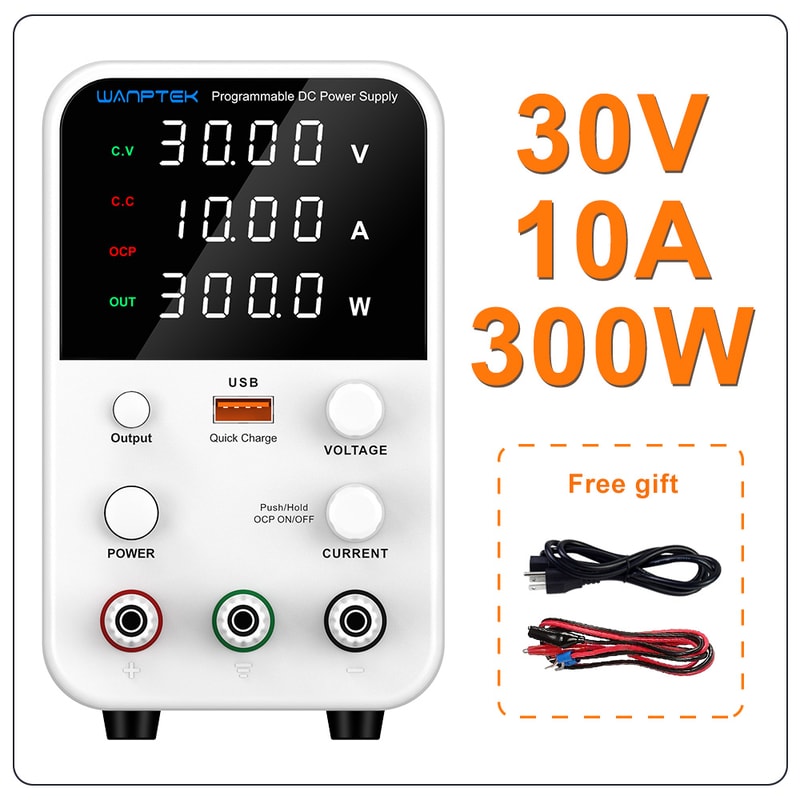 Dual Input Voltage Adjustable Regulator Preset Voltage Current For Accurate Power Regulation 8