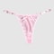 Pure Desire Erotic Lingerie, Adjustable Ladies Thong Sexy Underwear, Thin Strap Seamless Thong for Women