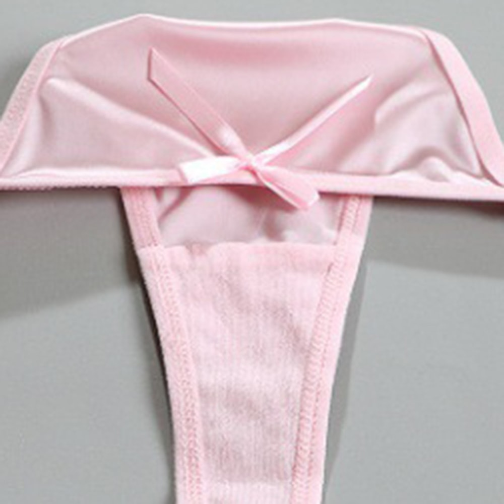 Pure Desire Erotic Lingerie, Adjustable Ladies Thong Sexy Underwear, Thin Strap Seamless Thong for Women