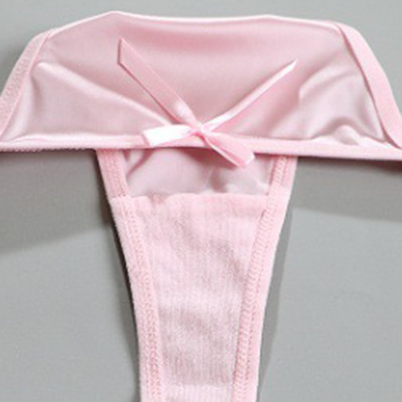 Pure Desire Erotic Lingerie, Adjustable Ladies Thong Sexy Underwear, Thin Strap Seamless Thong for Women