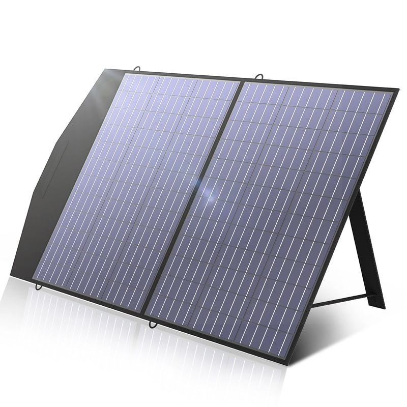 Portable Foldable Solar Panel Mobile Solar Charger For Laptops Solar Power Generator For Outdoor Ad 5