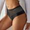 Lace Lingerie Transparent High Waist Briefs Womens Hollow Lady Panties 2