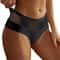 Lace Lingerie Transparent High Waist Briefs Womens Hollow Lady Panties 7
