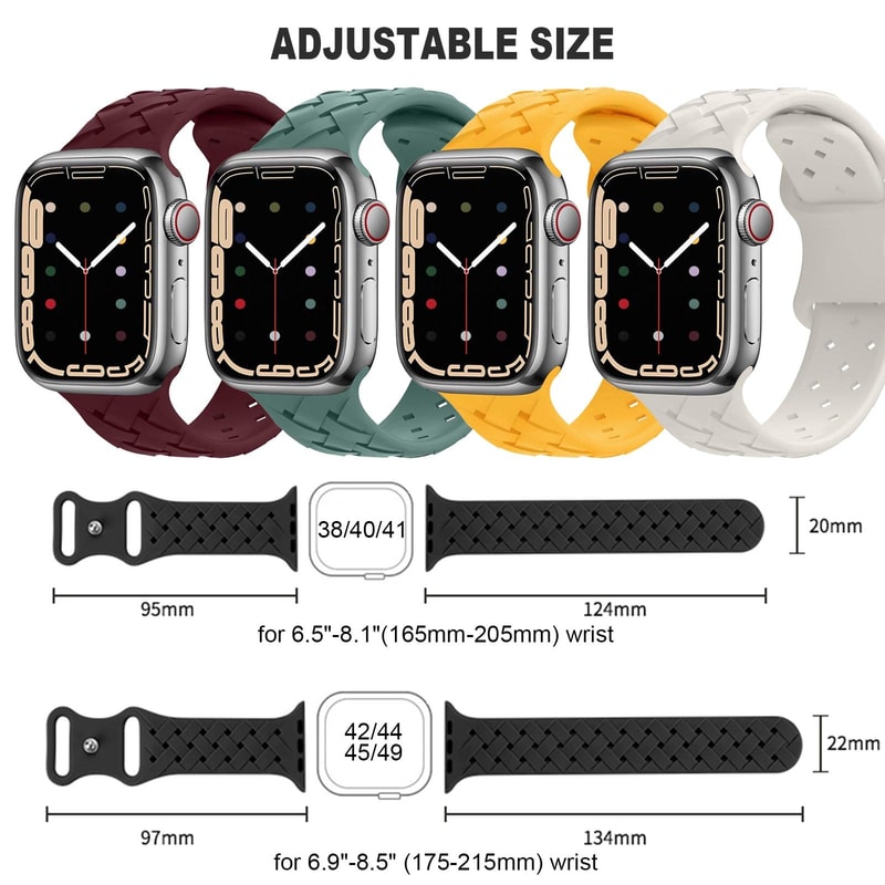Breathable Apple Watch Band Stylish IWatch Series Bracelet Perfect For Active Lifestyles 5